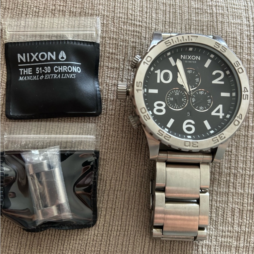 NIXON THE 51-30 CHRONO 2本セット 訳あり電池切れ